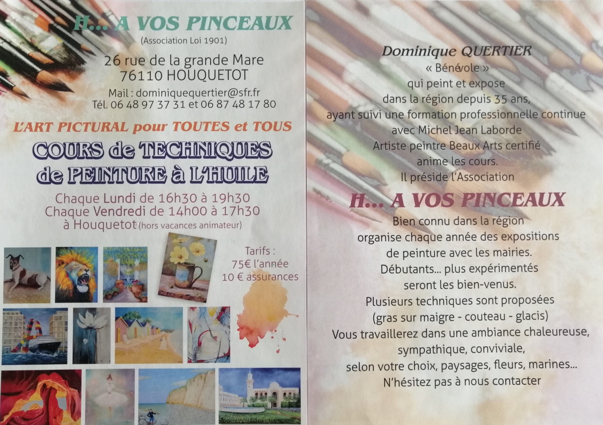 FLYER H... A VOS PINCEAUX